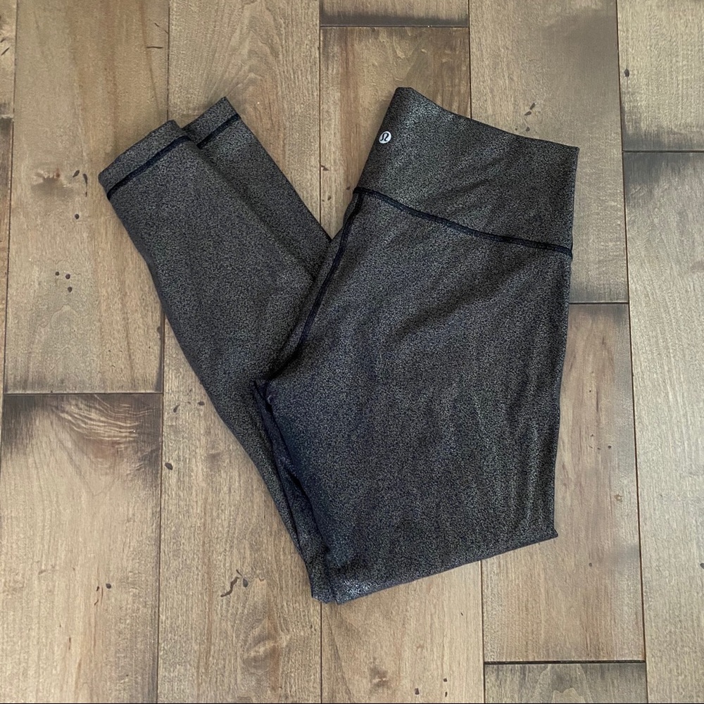 Lululemon Wunder Under High Rise Tight Gold Foil - Picture 4 of 7